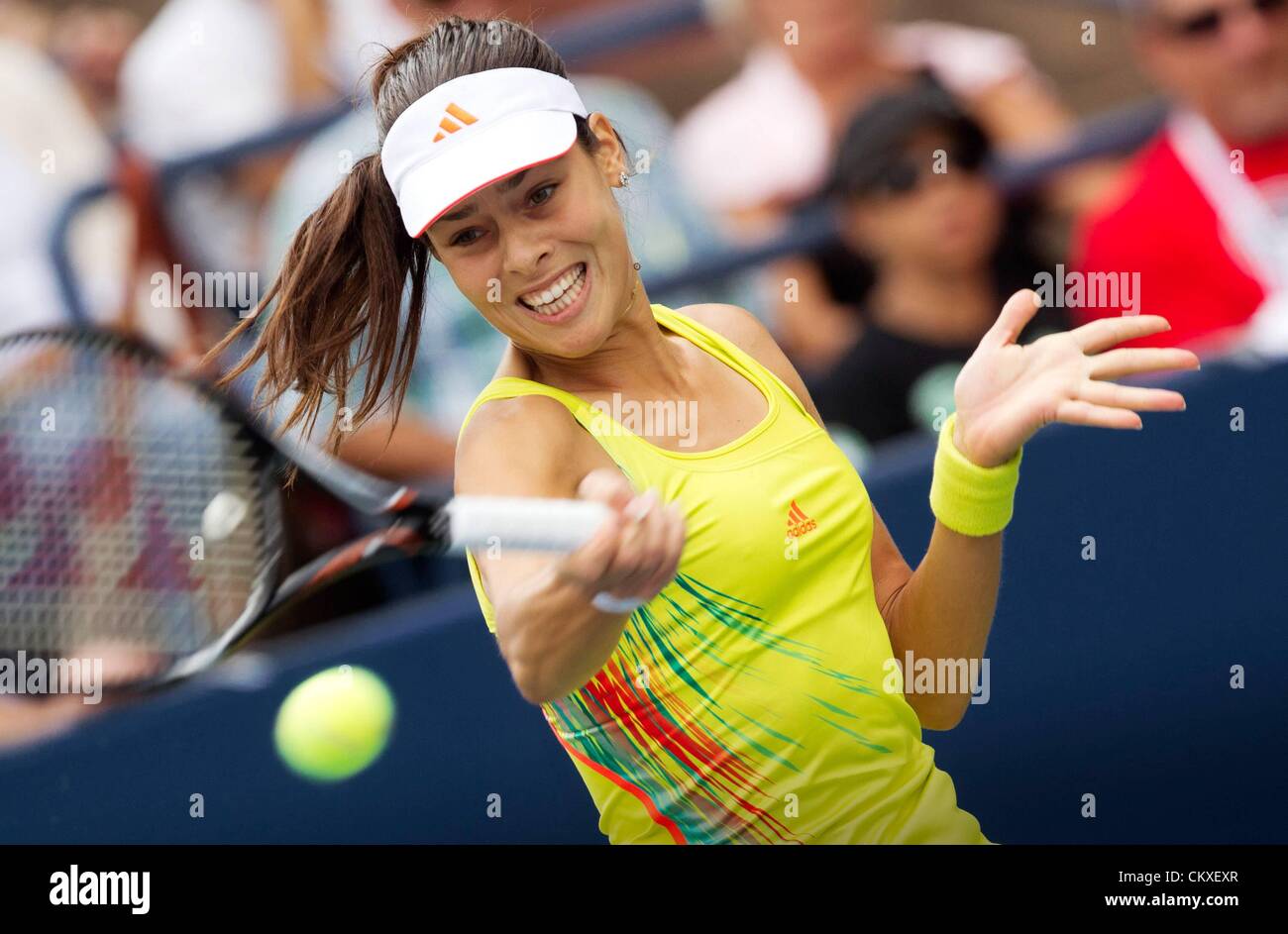 Le mardi 28 août. Flushing Meadows, New York City, USA. U.S. Open 2012 Grand Slam. Photo montre Ana Ivanovic (SRB). Banque D'Images