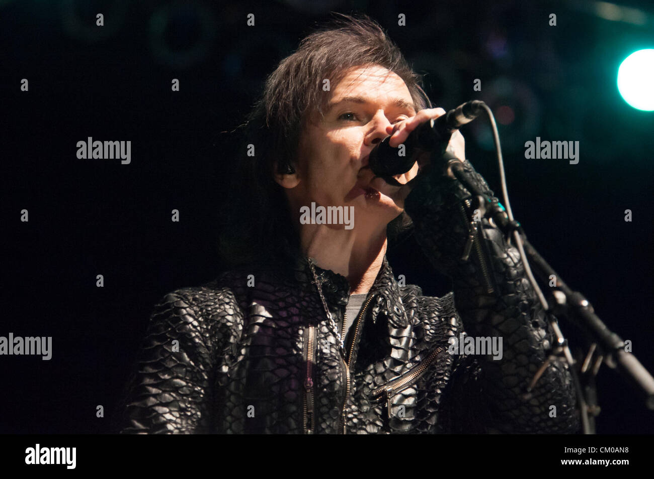 LINCOLN, CA - 6 septembre : Lawrence Gowan avec Styx effectue à Thunder Valley Casino Resort de Lincoln, en Californie le 6 septembre 2012 Banque D'Images