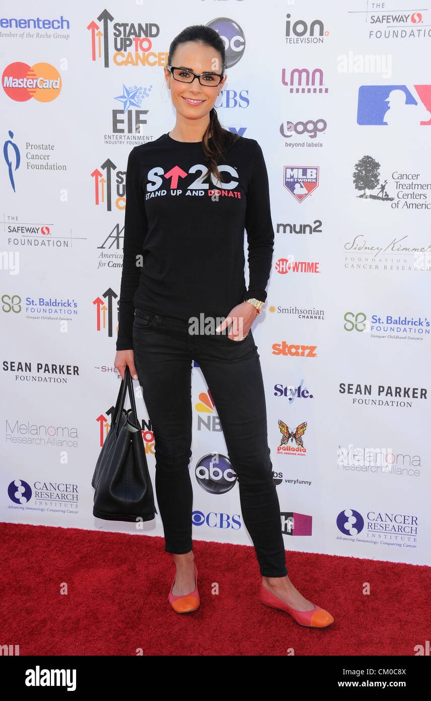 Los Angeles, Californie, au Royaume-Uni. 7 septembre 2012. Jordana Brewster. "Stand up to Cancer". Credit : Sydney Alford / Alamy Live News Banque D'Images