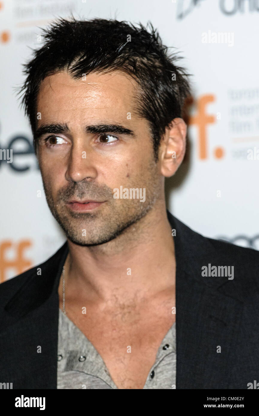 7 septembre 2012 - Toronto, Ontario, Canada - acteur Colin Farrell assiste à la même 'psychopathes' premiere pendant le Festival International du Film de Toronto 2012 tenue à Ryerson Theatre Le 7 septembre 2012 à Toronto, Canada. (Crédit Image : © Vidyashev ZUMAPRESS.com)/Igor Banque D'Images