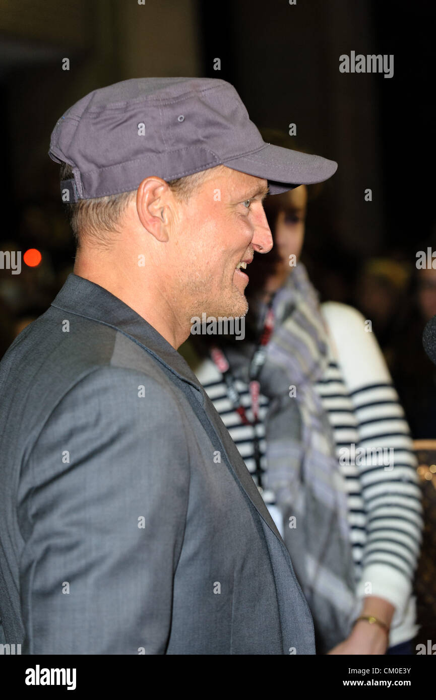 7 septembre 2012 - Toronto, Ontario, Canada - l'acteur Woody Harrelson assiste à la même 'psychopathes' premiere pendant le Festival International du Film de Toronto 2012 tenue à Ryerson Theatre Le 7 septembre 2012 à Toronto, Canada (crédit Image : ©/ZUMAPRESS.com) Vidyashev Igor Banque D'Images
