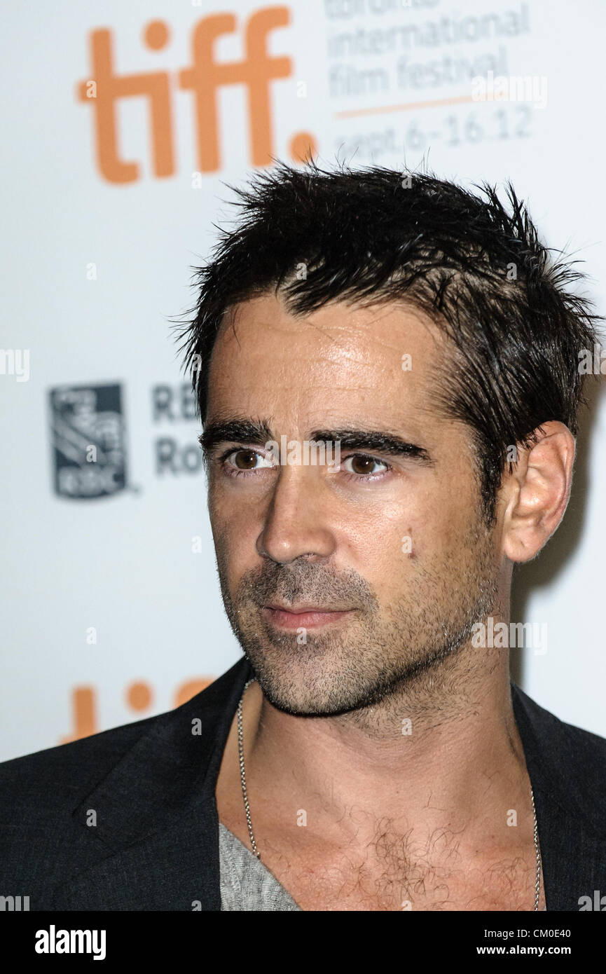 7 septembre 2012 - Toronto, Ontario, Canada - acteur Colin Farrell assiste à la même 'psychopathes' premiere pendant le Festival International du Film de Toronto 2012 tenue à Ryerson Theatre Le 7 septembre 2012 à Toronto, Canada. (Crédit Image : © Vidyashev ZUMAPRESS.com)/Igor Banque D'Images