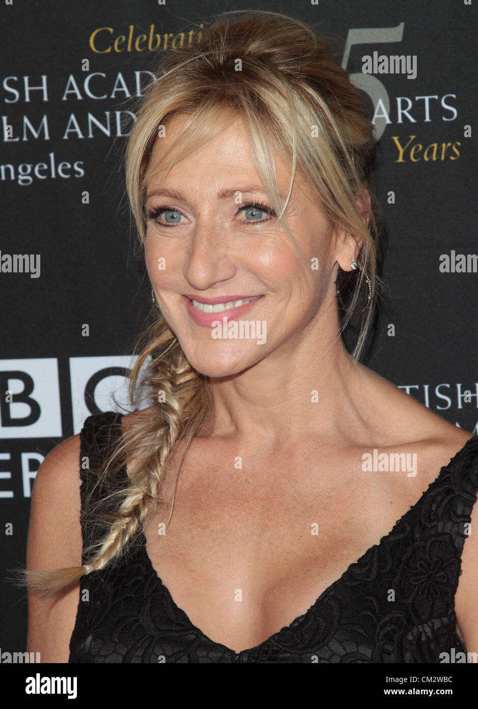 EDIE FALCO 2012 TÉLÉVISION BAFTA TEA PARTY LOS ANGELES CALIFORNIA USA 22 Septembre 2012 Banque D'Images