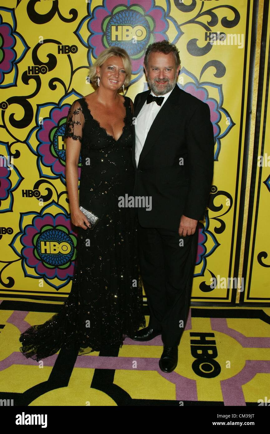 Hugh Bonneville arrivants HBO Emmy Awards After Party - Partie 2Plaza atPacific Design Center Los Angeles CA 23 Septembre 2012 Banque D'Images