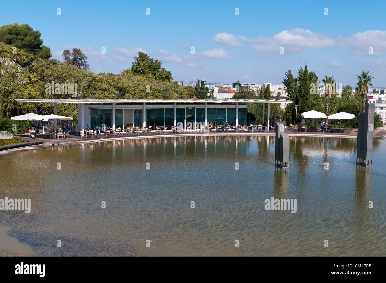 lisbonne, portugal, parque eduardo vii, horizon de la ville Banque D'Images