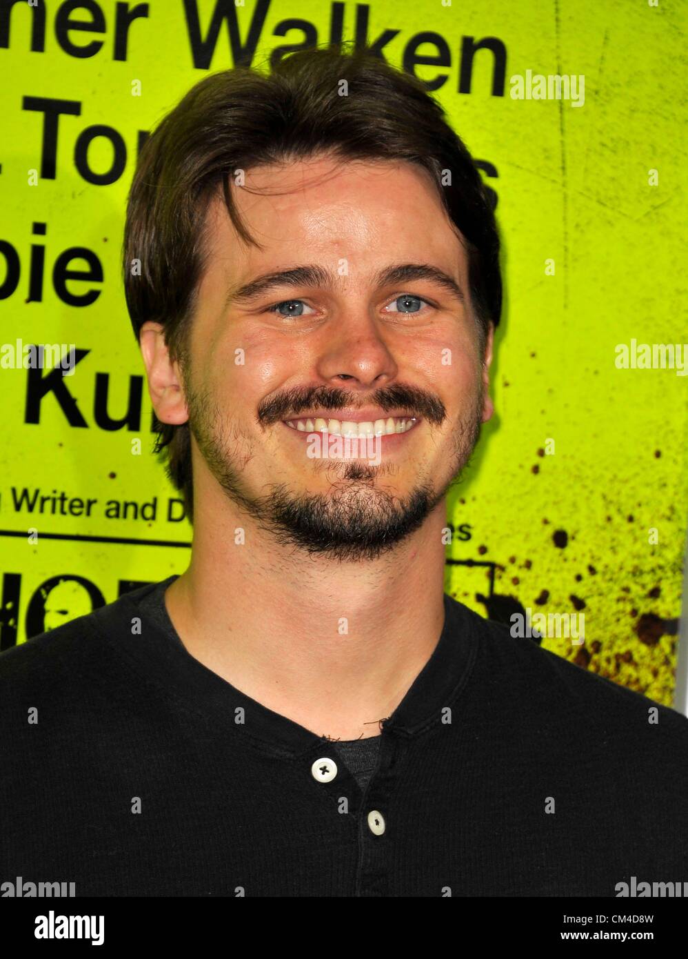 USA. Jason Ritter aux arrivées pour sept psychopathes Premiere, Bruin Theatre, Los Angeles, CA le 1 octobre 2012. Photo par : Dee Cercone/Everett Collection/ Alamy live news. Banque D'Images