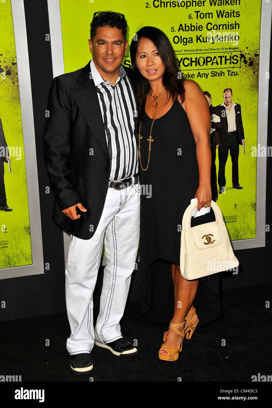 USA. au niveau des arrivées pour sept psychopathes Premiere, Bruin Theatre, Los Angeles, CA le 1 octobre 2012. Photo par : Dee Cercone/Everett Collection/ Alamy live news. Banque D'Images