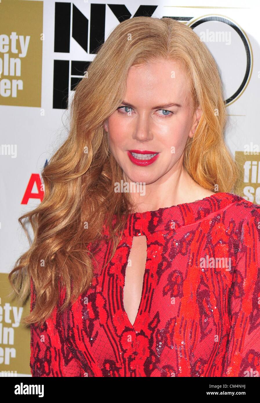 Nicole Kidman aux arrivées de la Film Society of Lincoln Center Gala hommage à Nicole Kidman et 2012 New York Film Festival première de l'article BOY, Alice Tully Hall au Lincoln Center, New York, NY Le 3 octobre 2012. Photo par : Gregorio T. Binuya/Everett Collection Banque D'Images