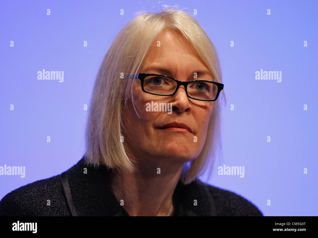 MARGOT JAMES MP VICE-PRÉSIDENT DE LA CONSERVAT 09 Octobre 2012 L'ICC BIRMINGHAM ENGLAND Banque D'Images