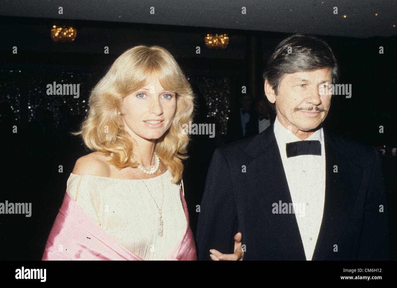 JILL IRELAND avec Bronson Chas.r31178.Fourni par Photos, inc.(Image Crédit : © Fourni par Globe Photos, Inc/Globe Photos/ZUMAPRESS.com) Banque D'Images