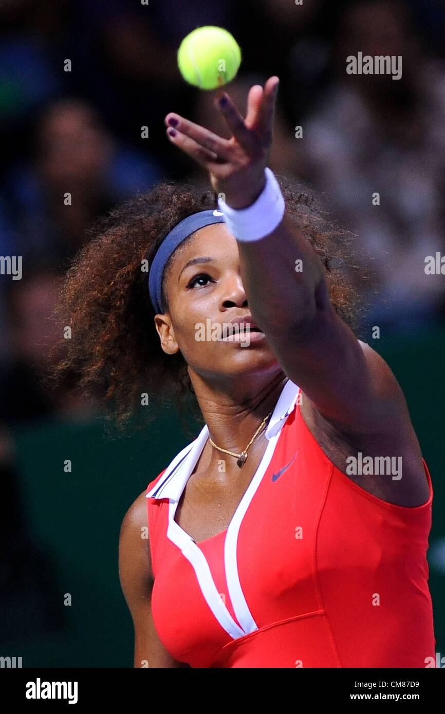 25.10.2012. Istanbul, Turquie, WTA Womens tennis Championships Istanbul Turquie Serena Williams USA Banque D'Images