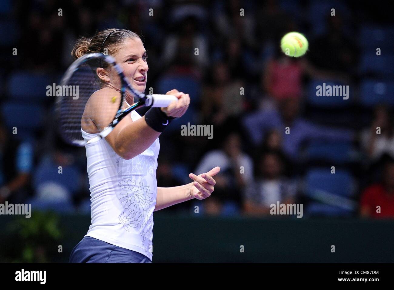 25.10.2012. Istanbul, Turquie, WTA Womens tennis Championships Istanbul Turquie Sara Errani ITA Banque D'Images