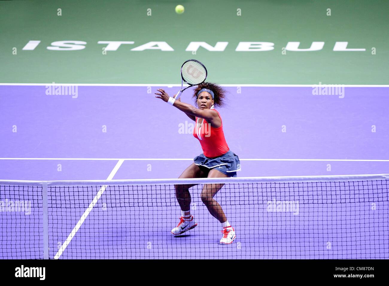 25.10.2012. Istanbul, Turquie, WTA Womens tennis Championships Istanbul Turquie Serena Williams USA Banque D'Images