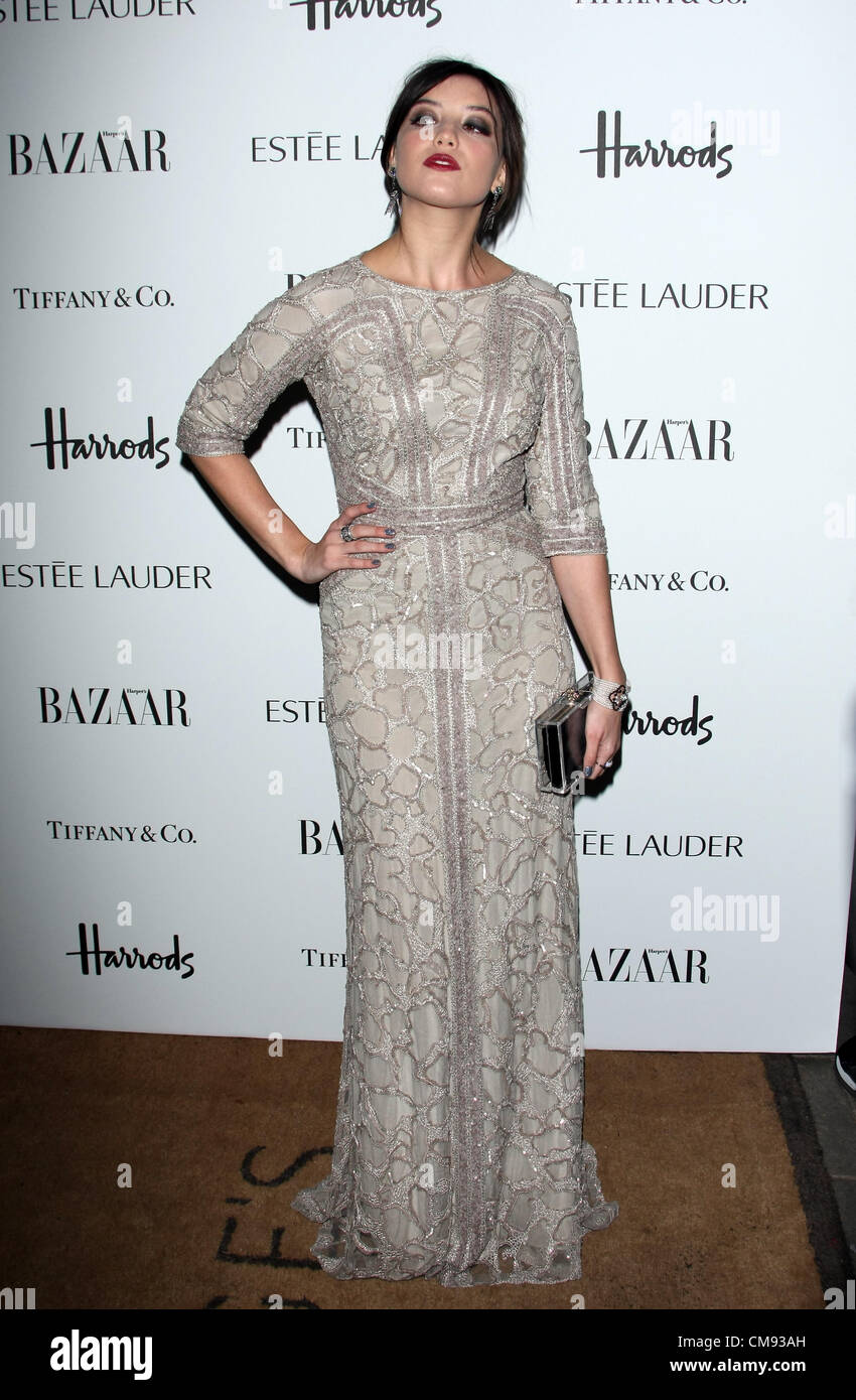 DAISY LOWE HARPER'S BAZAAR WOMEN OF THE YEAR AWARDS LONDON ENGLAND UK 31 Octobre 2012 Banque D'Images