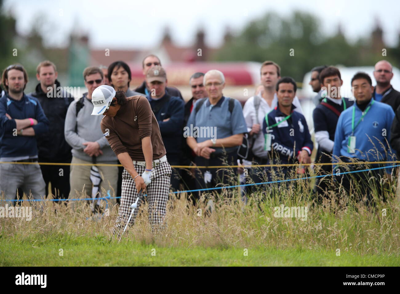 Ryo Ishikawa (JPN), 19 juillet 2012 - Golf : Ryo Ishikawa du Japon en action au cours de la première ronde de la 141th British Open Championship au Royal Lytham & St Annes Golf Club à Lytham St Annes, Lancashire, Angleterre. (Photo de Koji Aoki/AFLO SPORT) [0008] Banque D'Images