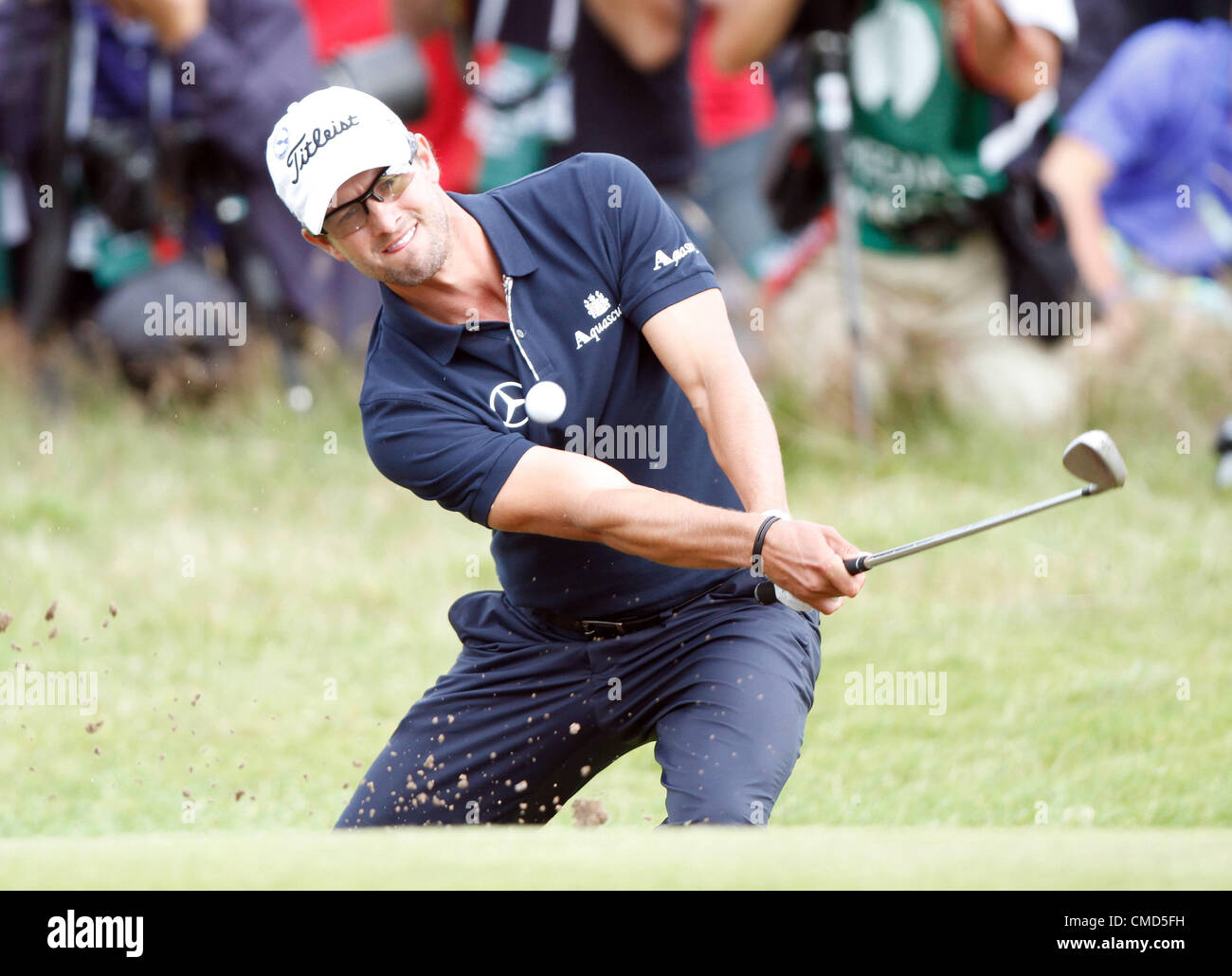 ADAM SCOTT AUSTRALIE LYTHAM & ST ANNES.LANCASHIRE ENGLAND 22 Juillet 2012 Banque D'Images