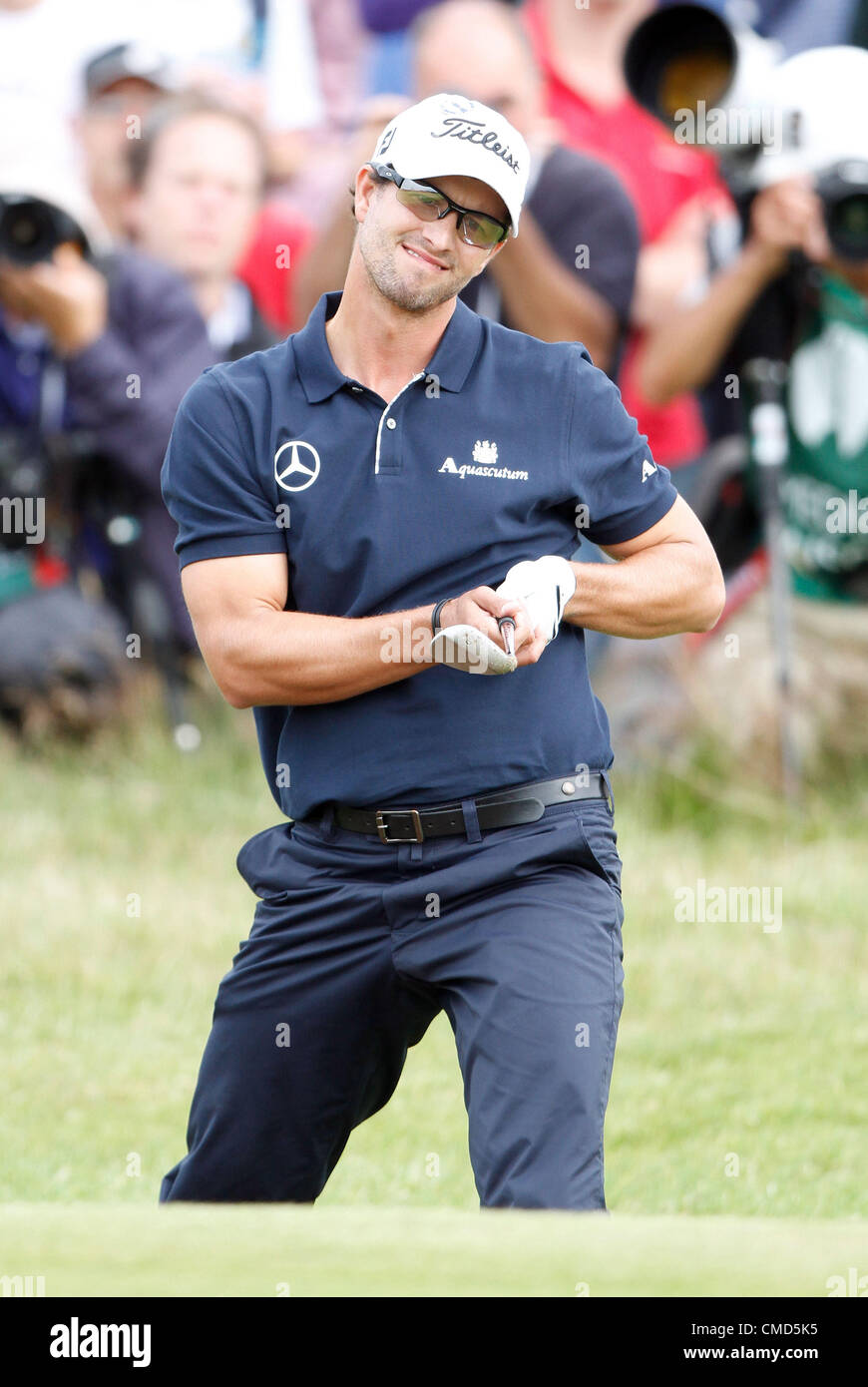 ADAM SCOTT AUSTRALIE LYTHAM & ST ANNES.LANCASHIRE ENGLAND 22 Juillet 2012 Banque D'Images