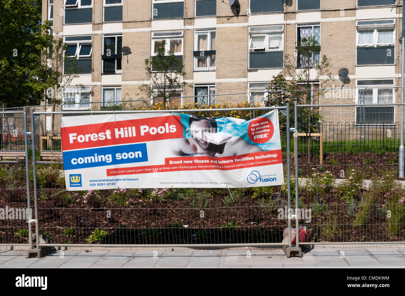 FOREST HILL, dans le sud de Londres, Royaume-Uni, 25 juillet 2012. Forest Hill à Lewisham, dans le sud de Londres, est d'être l'une des zones pilotes de bénéficier d'une part de 1,5 million de GBP pour la régénération de son centre-ville. Le centre a été l'un des 15 candidats réussie pour l'argent alloué après un examen par le gouvernement, Mary Portas conseiller. C'est la deuxième vague de la soi-disant "Portas Pilots'. Credit : UrbanImages / Alamy Live News Banque D'Images
