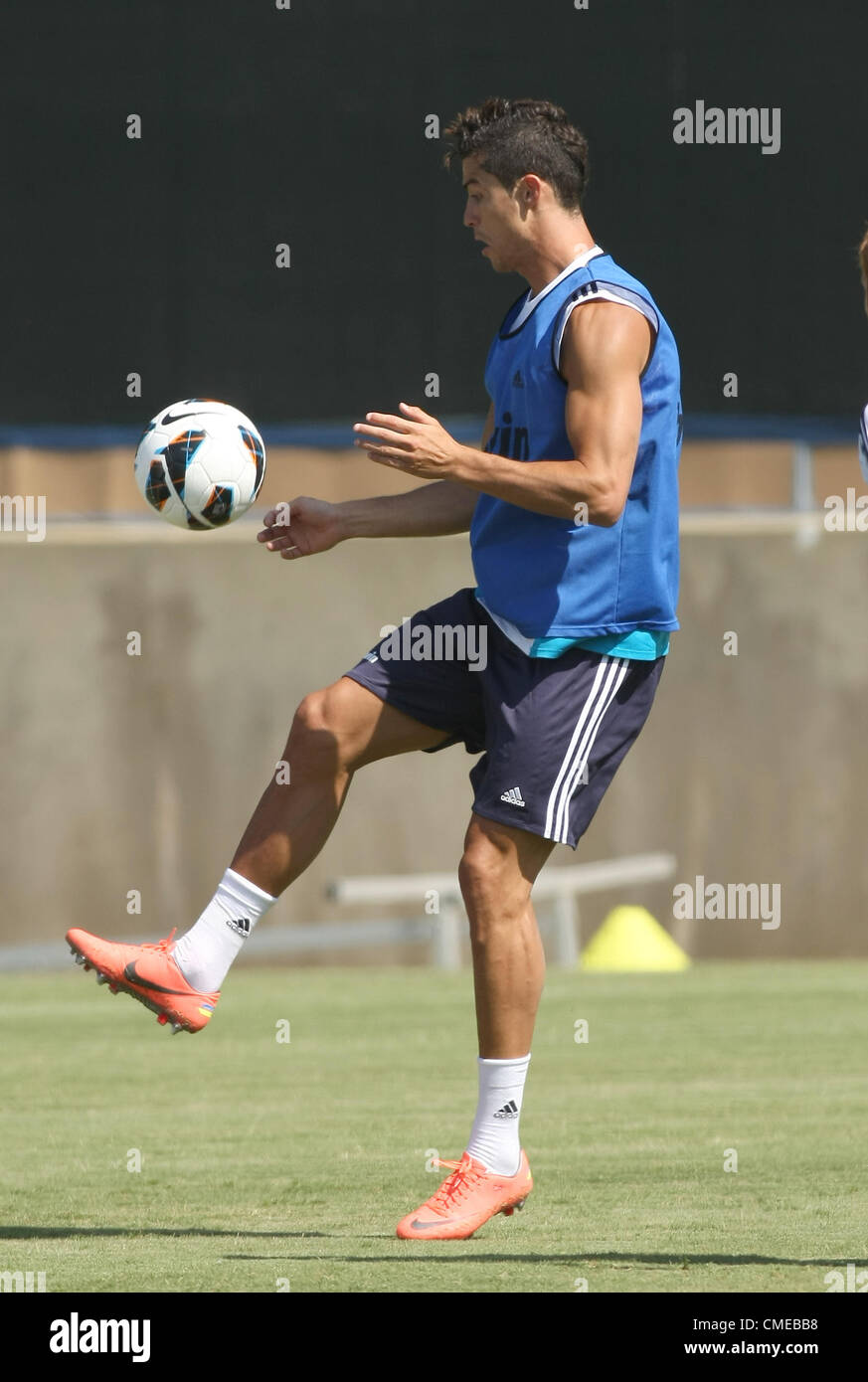 CRISTIANO RONALDO REAL MADRID LOS ANGELES CALIFORNIA USA 29 Juillet 2012 Banque D'Images