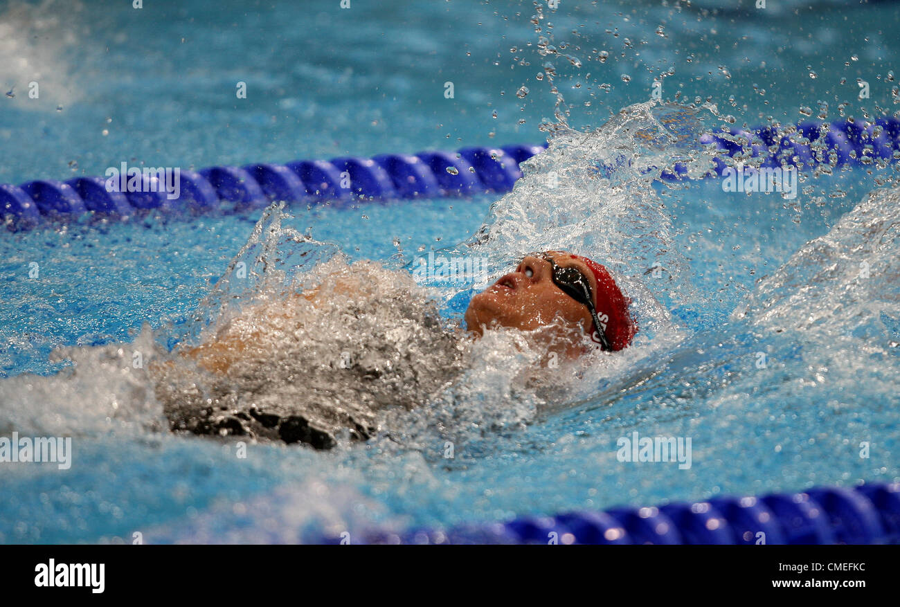 GEMMA SPOFFORTH Grande-bretagne STRATFORD Londres Angleterre 29 Juillet 2012 Banque D'Images