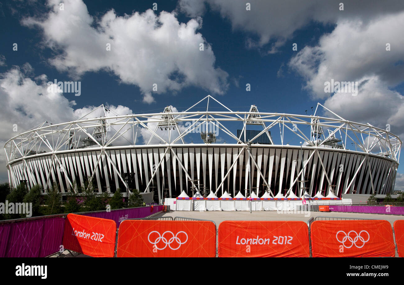 Parc olympique de Londres 2012. - Stadium Banque D'Images