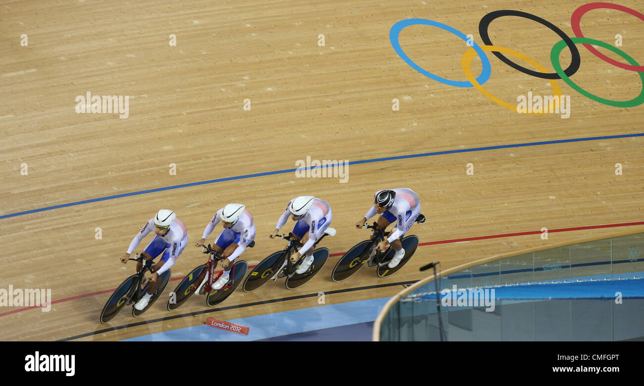 SEUNG WOO CHOI JAE SUN JANG CORÉE DU STRATFORD Londres Angleterre 02 Août 2012 Banque D'Images