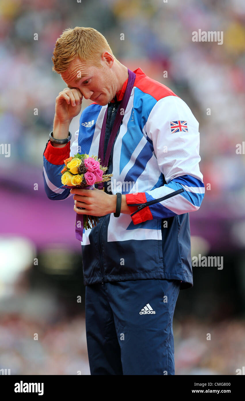 Greg Rutherford Hand Team gb rutherford Banque de photographies et d’images à haute ...