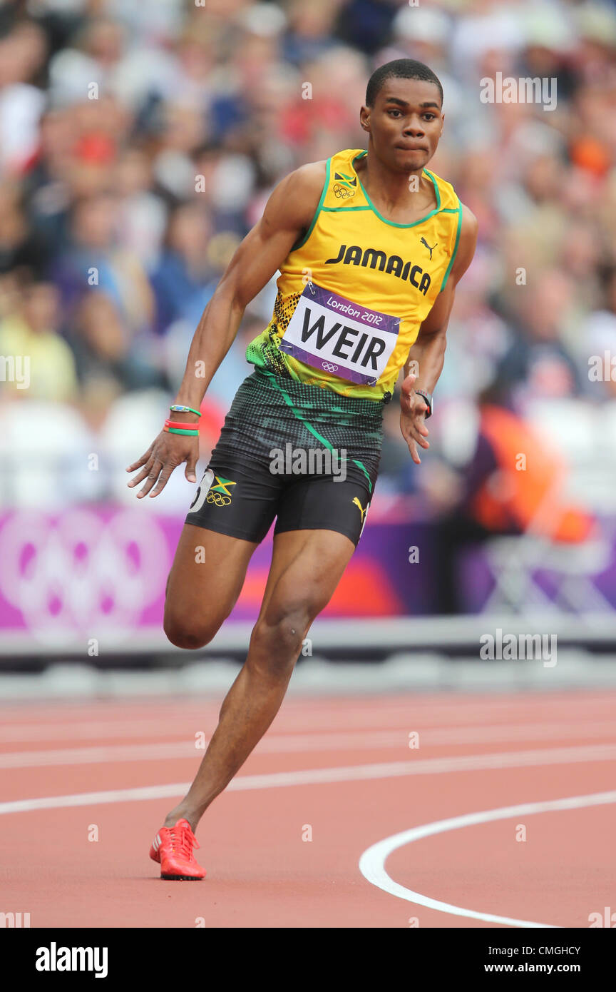 WARREN WEIR JEUX OLYMPIQUES 2012 Banque D'Images