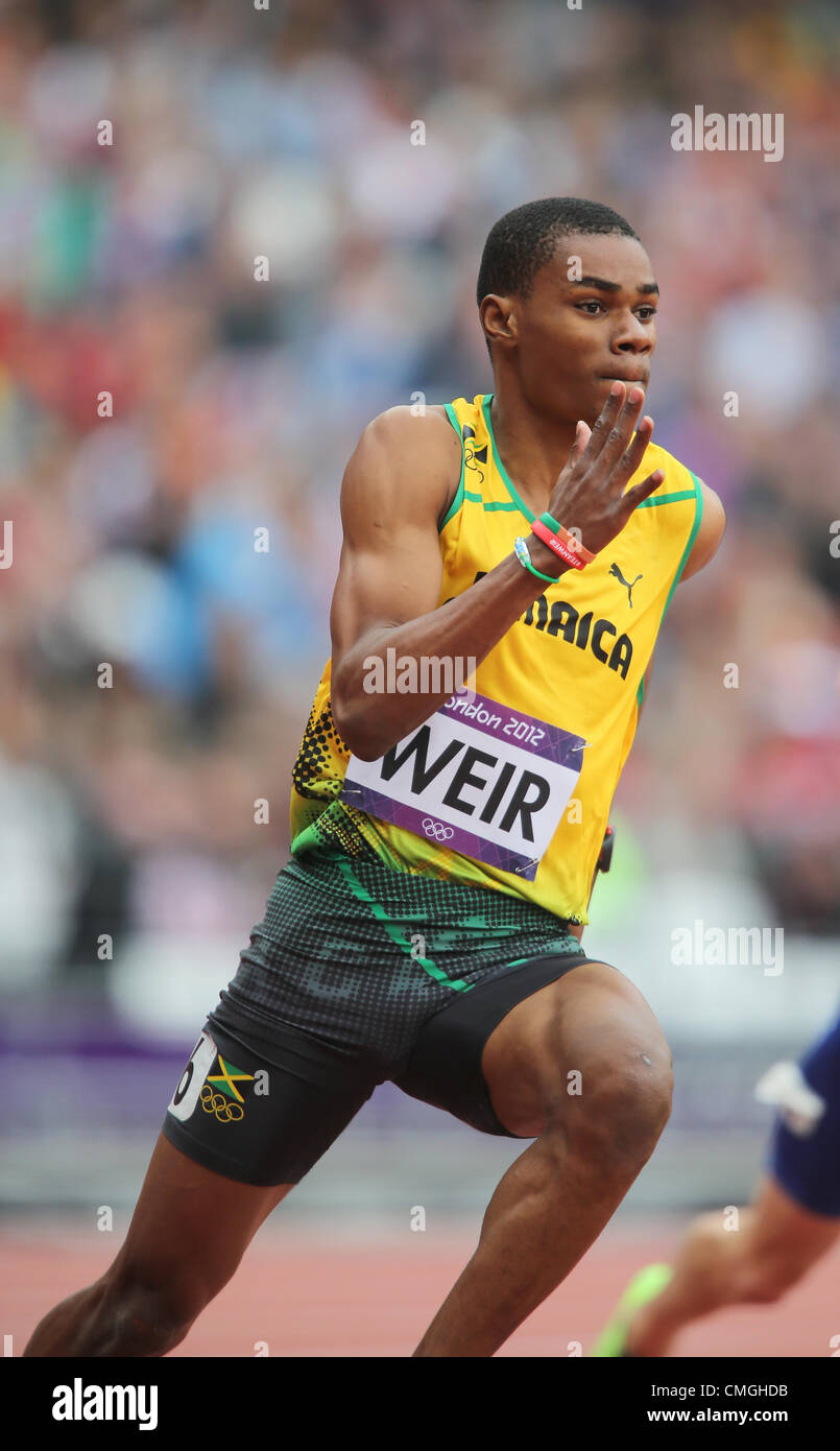 WARREN WEIR JEUX OLYMPIQUES 2012 Banque D'Images