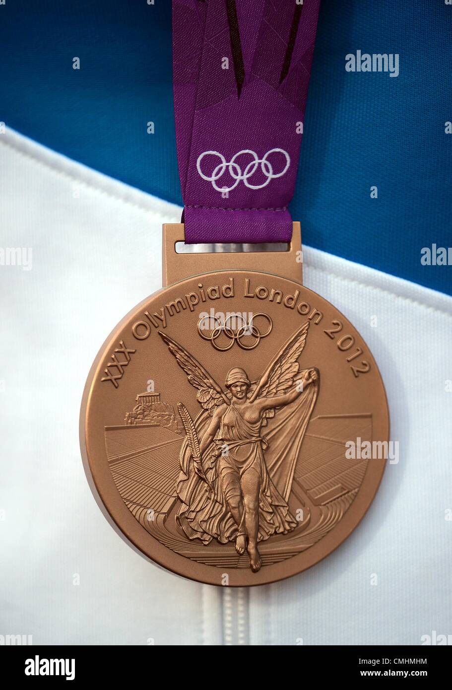 Médaille de bronze aux Jeux Olympiques de 2012, Londres Banque D'Images