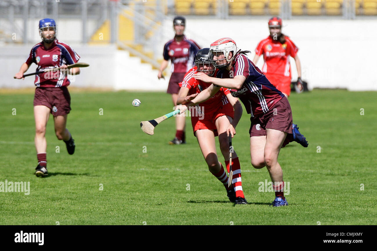 18 Aug 2012 Nowlan Park Kilkenny, Irlande : Dublin Galway Irlande Vs toutes les demi-finales du Championnat senior Camogie 2012 Banque D'Images