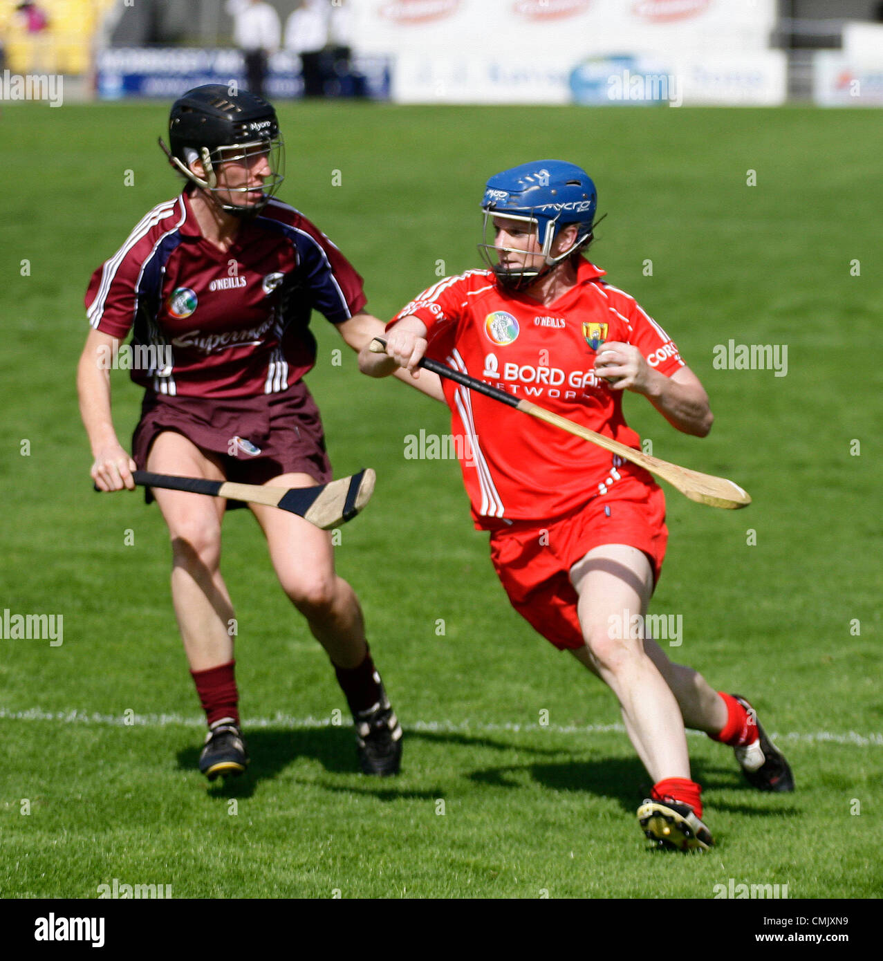 18 Aug 2012 Nowlan Park Kilkenny, Irlande : Dublin Galway Irlande Vs toutes les demi-finales du Championnat senior Camogie 2012 Banque D'Images