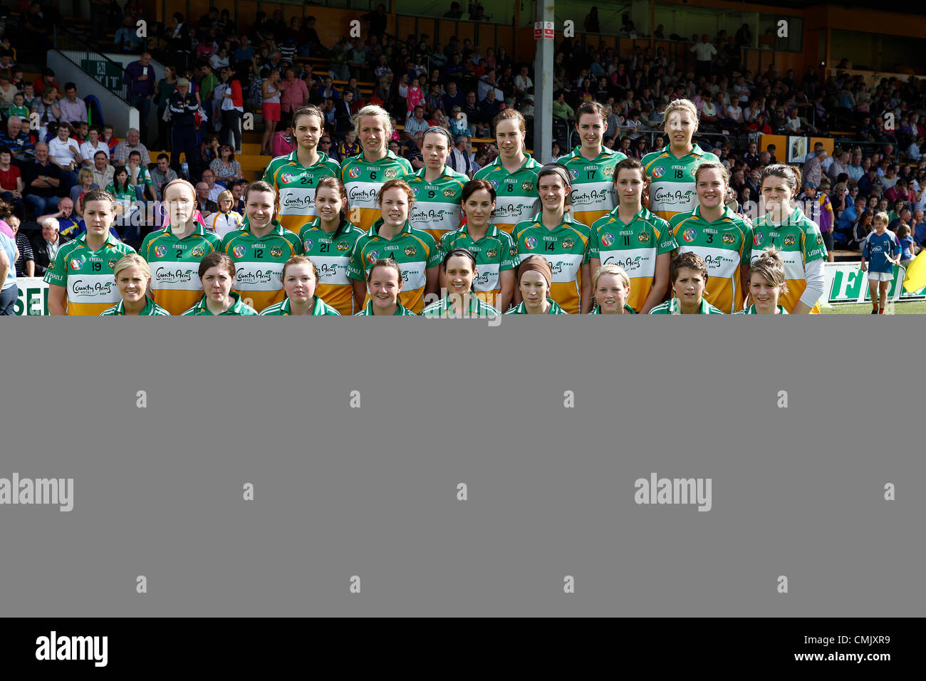 18 Aug 2012 Nowlan Park Kilkenny, Irlande : Wexford contre Offaly Irlande toutes les demi-finales du Championnat senior Camogie 2012 Banque D'Images