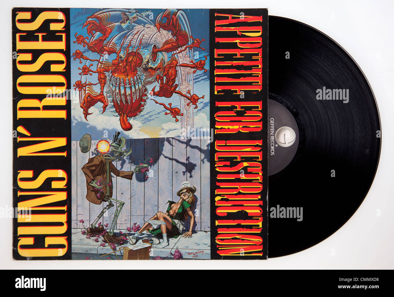 Guns N' Roses, Appetite For Destruction album Banque D'Images