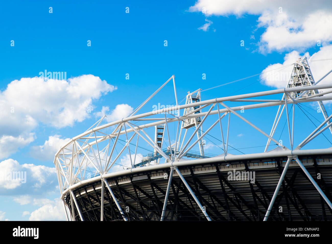 Stade olympique de Londres, Royaume-Uni, 2012 Banque D'Images