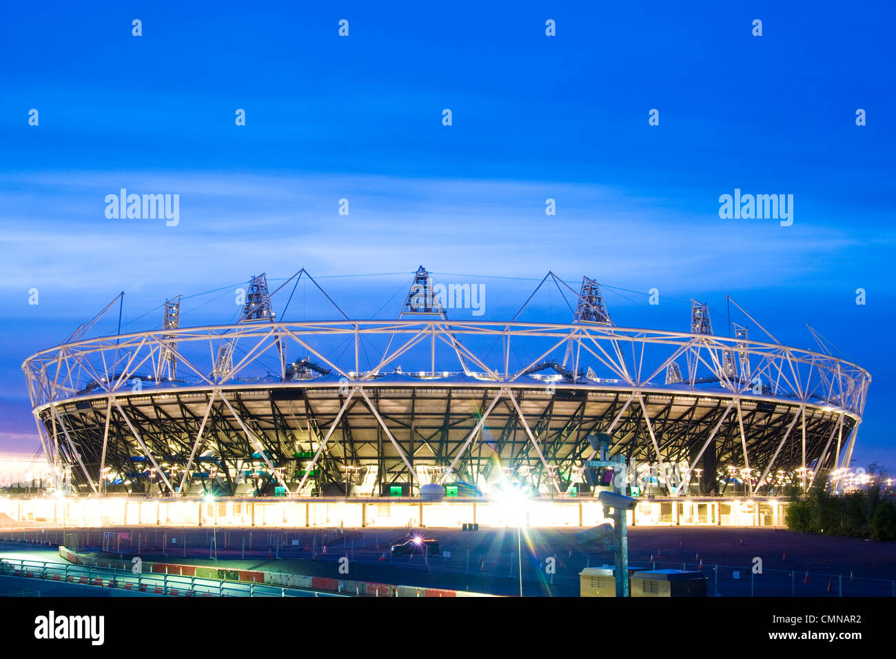 Stade olympique de Londres, Royaume-Uni, 2012 Banque D'Images