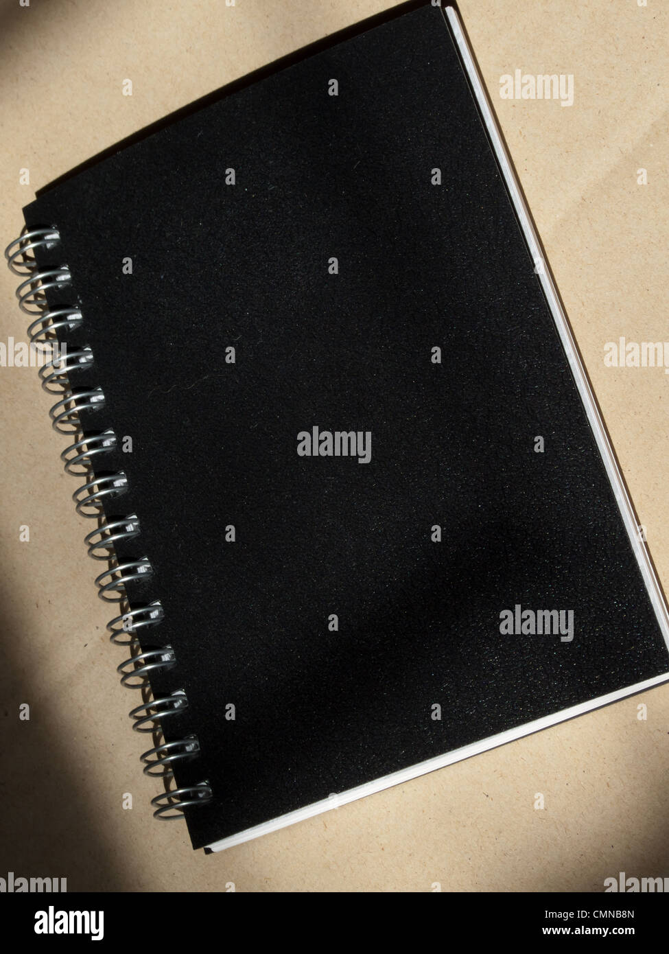 Livre noir. Banque D'Images