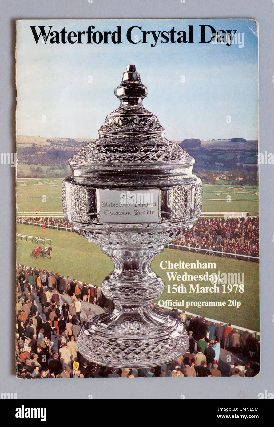 Festival de Cheltenham race carte 1978 Banque D'Images