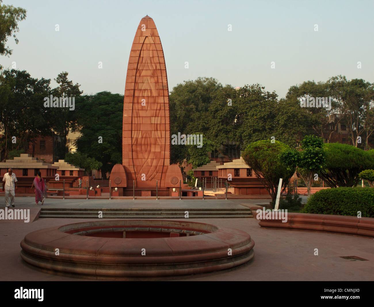 Mémorial de Jallianwala Bagh de Jallianwala Bagh à Amritsar, Inde Banque D'Images