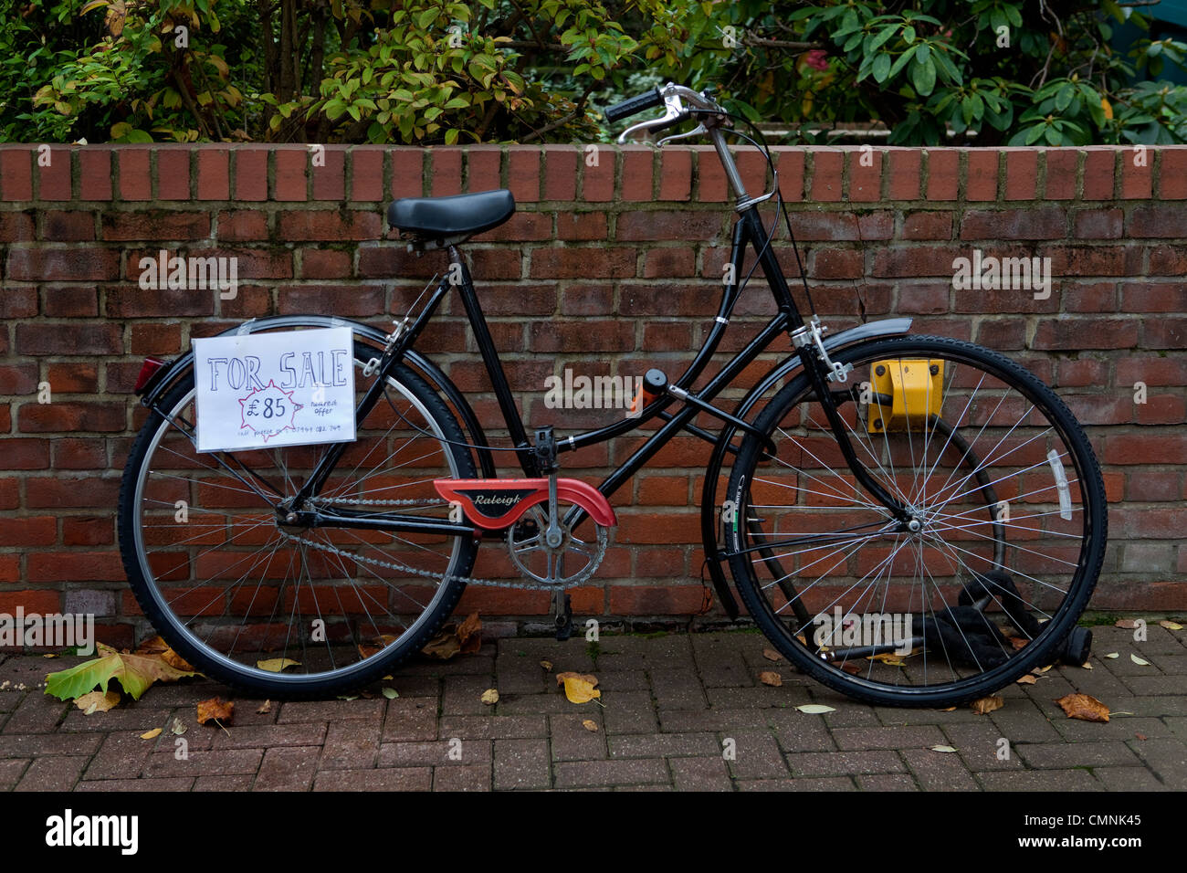 A vendre vélo femme Vintage Banque D'Images