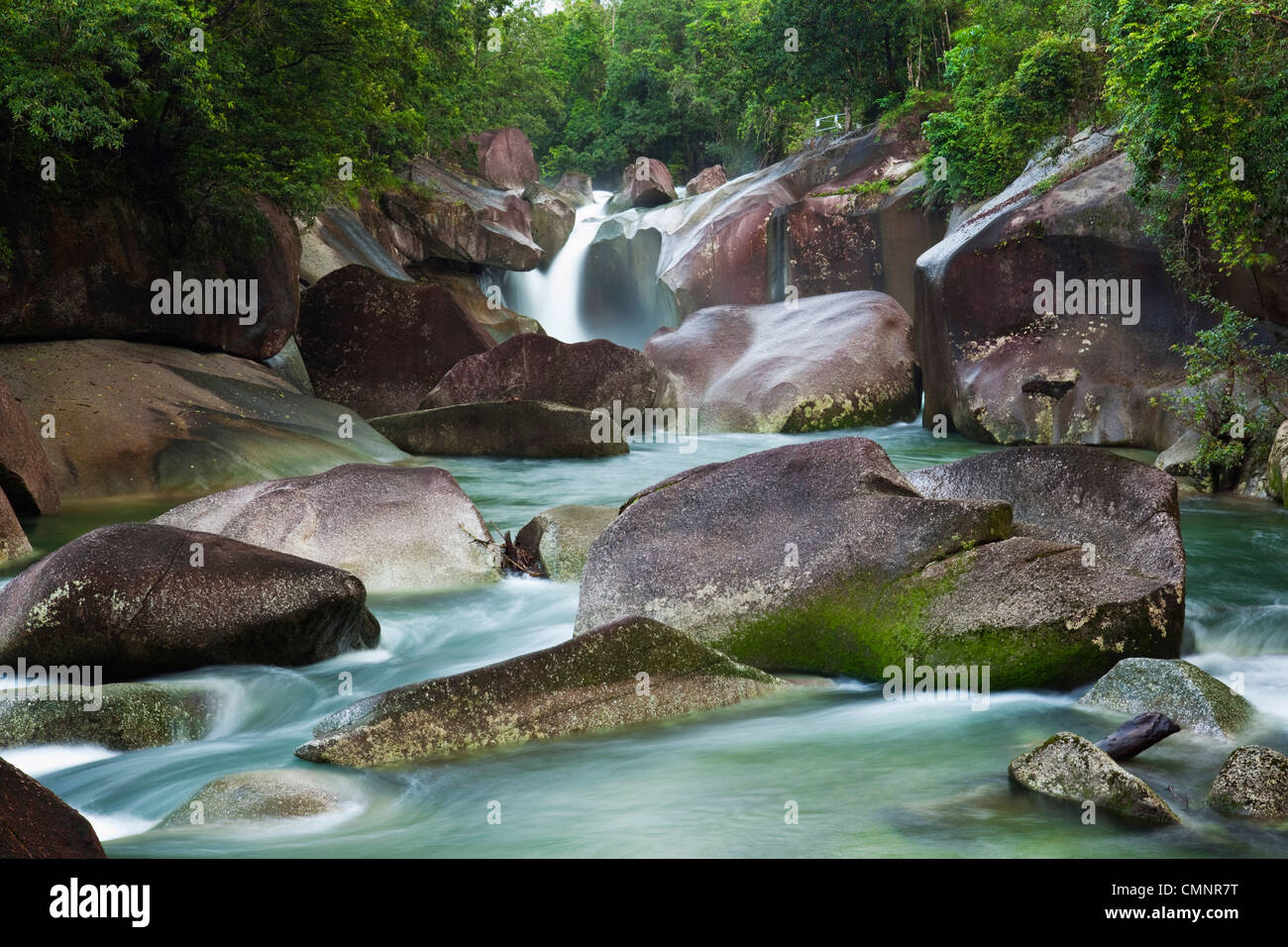 Devil's Pool à Babinda Boulders. Babinda, Queensland, Australie Banque D'Images