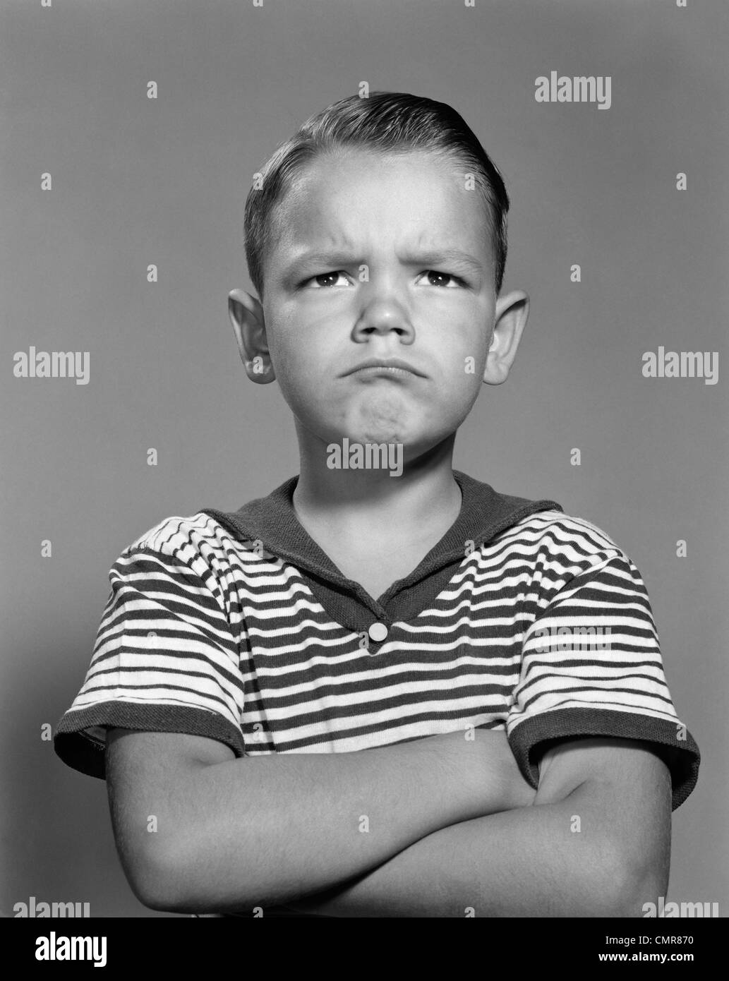 Geste de poitrine Banque d'images noir et blanc - Alamy