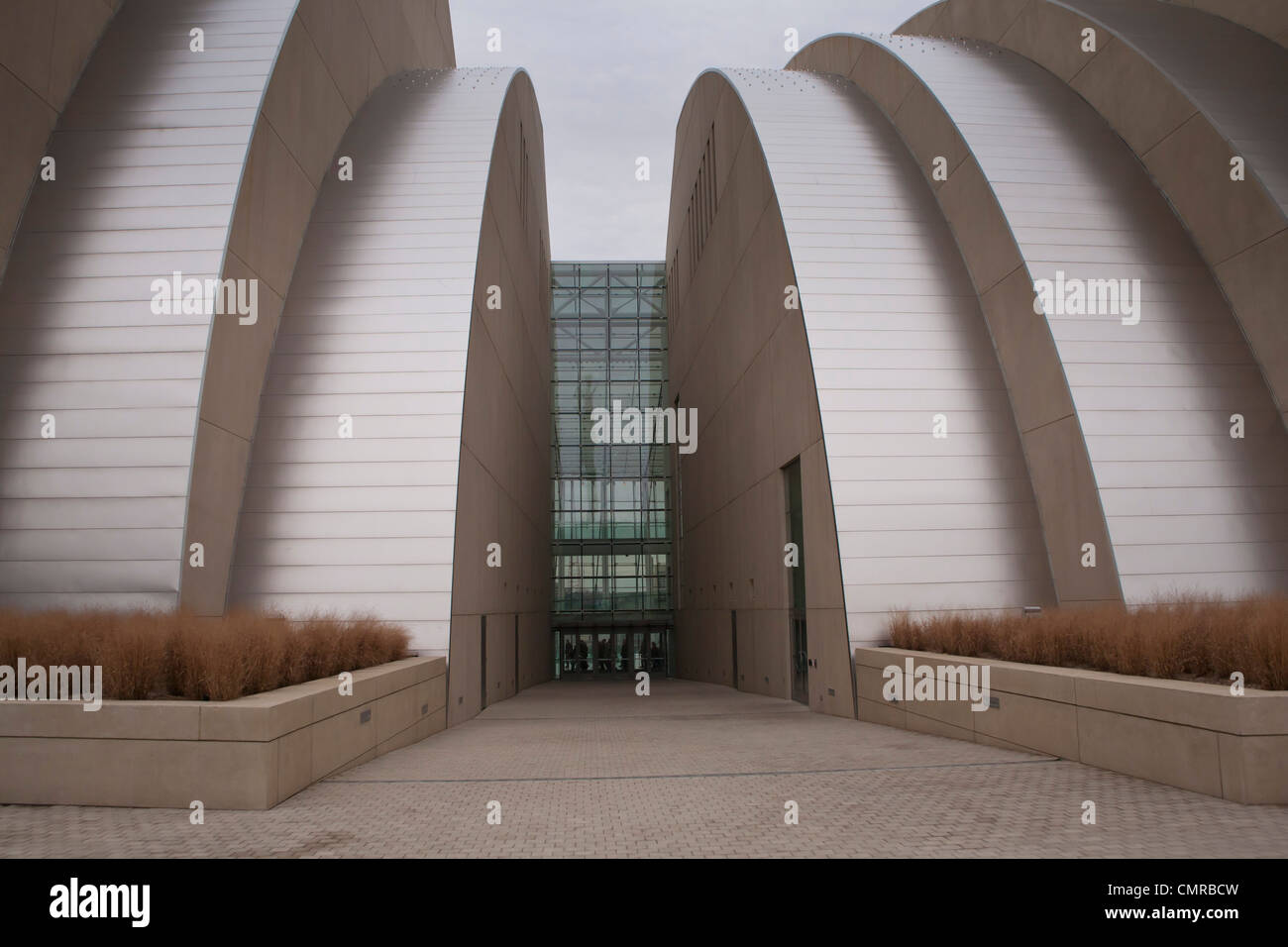 Kauffman Center for the Performing Arts à Kansas City, MO Banque D'Images