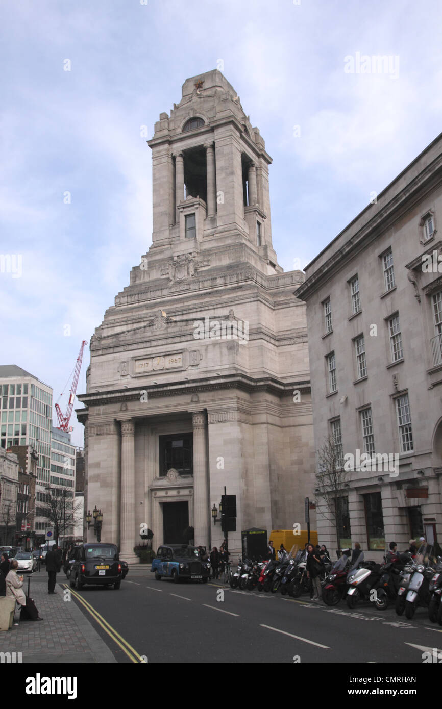 Freemasons Hall Great Queen Street Covent Garden London Banque D'Images