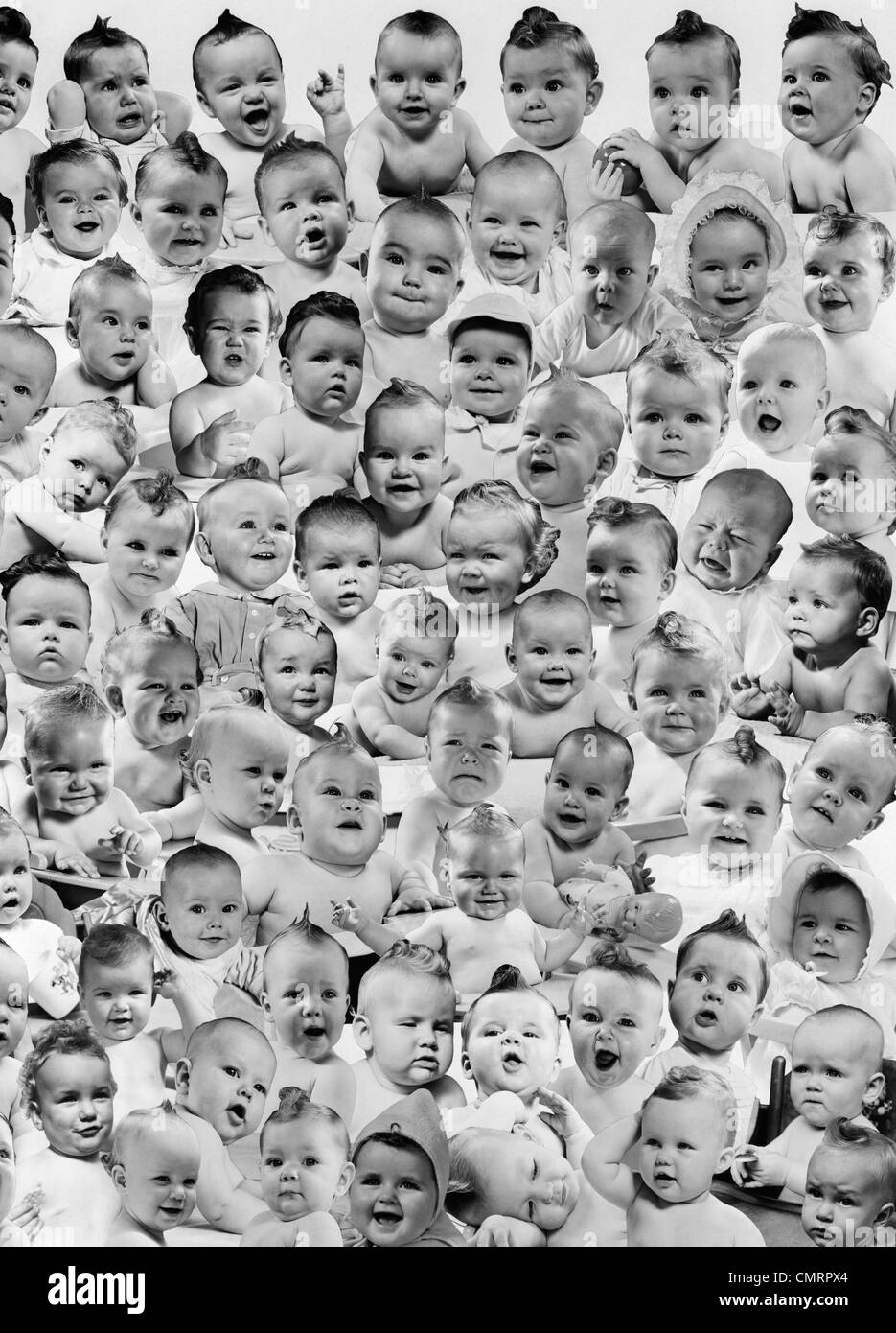 1950 Collage Montage Des Tetes De Bebe Avec Differents Professionnels Et Expressions Smiling Photo Stock Alamy 1950 Collage Montage Des Tetes De Bebe Avec Differents Professionnels Et Expressions Smiling Photo Stock Alamy