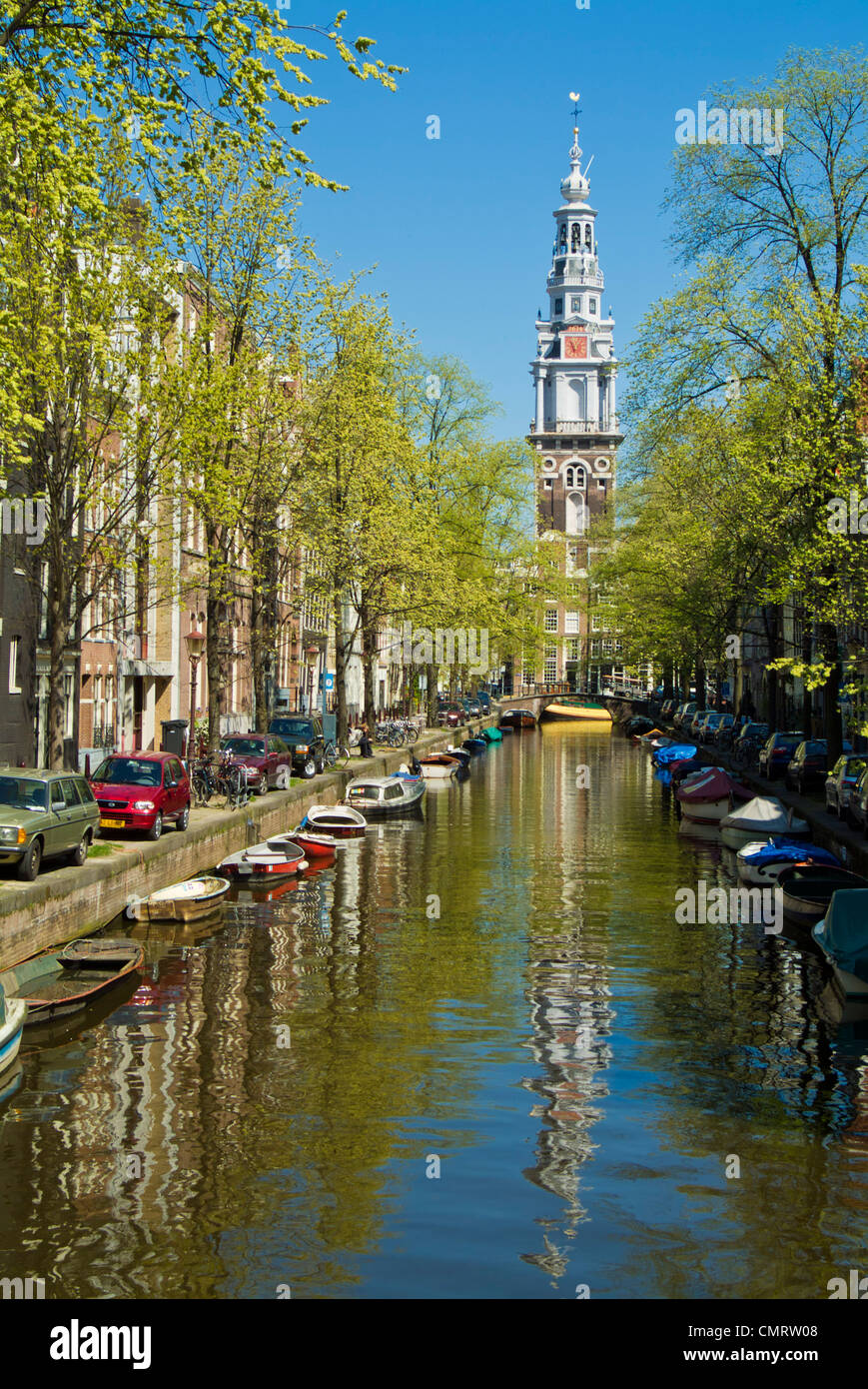 Zuiderkerke au centre d'Amsterdam idéal pour une vue sur la ville Pays-bas  Hollande eu Europe Photo Stock - Alamy