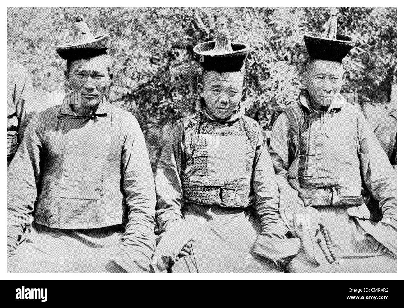 Les agents de police de Mongolie 1923 Banque D'Images