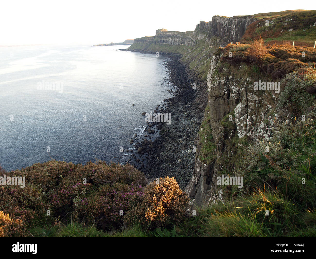 Falaises de Kilt Rock, Ecosse Banque D'Images