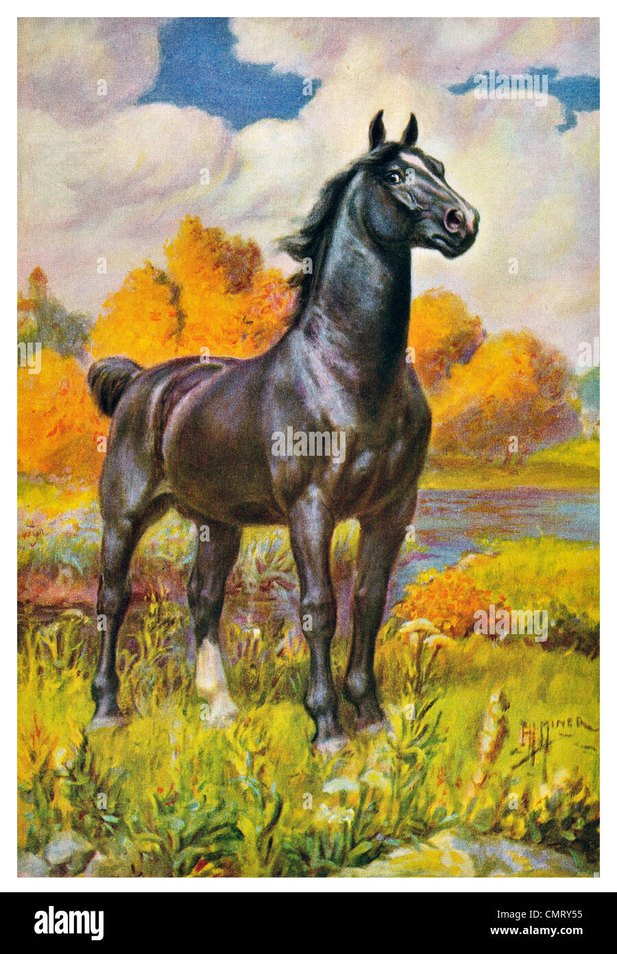 L'entraîneur allemand 1923 Banque D'Images