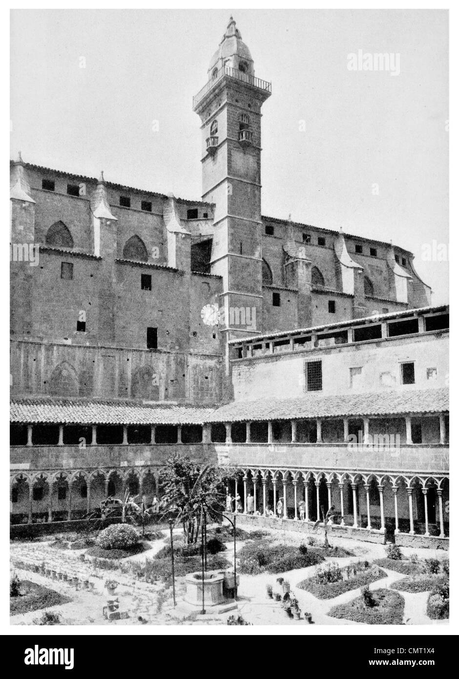 1924 Église de San Francisco en Esagna cloîtres Palma Espagne Banque D'Images